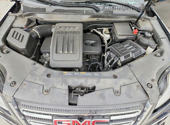 2GKALPEK8G6356829 2016 GMC TERRAIN Black Widok komory silnika