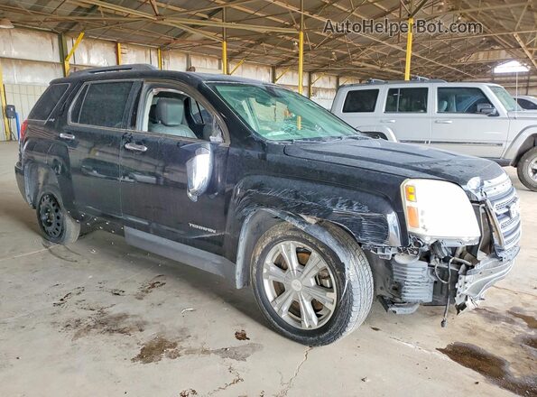 2GKALPEK8H6135409 2017 GMC TERRAIN Black Передня права чверть