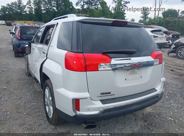 2GKALPEK9G6229765 2016 GMC TERRAIN Белый Задняя левая четверть
