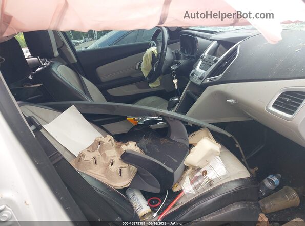 2GKALPEK9G6229765 2016 GMC TERRAIN Белый Вид салона спереди