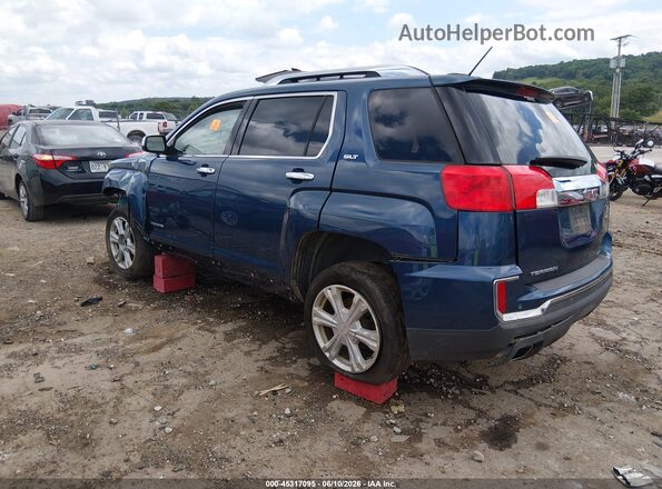 2GKALPEKXG6227720 2016 GMC TERRAIN Blue Rear left