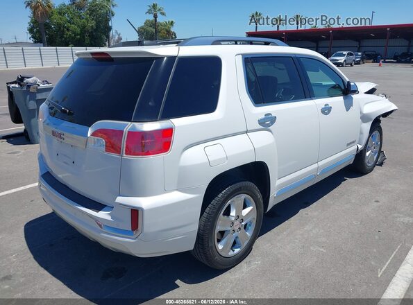 2GKALREK0G6321309 2016 GMC TERRAIN White Rear right