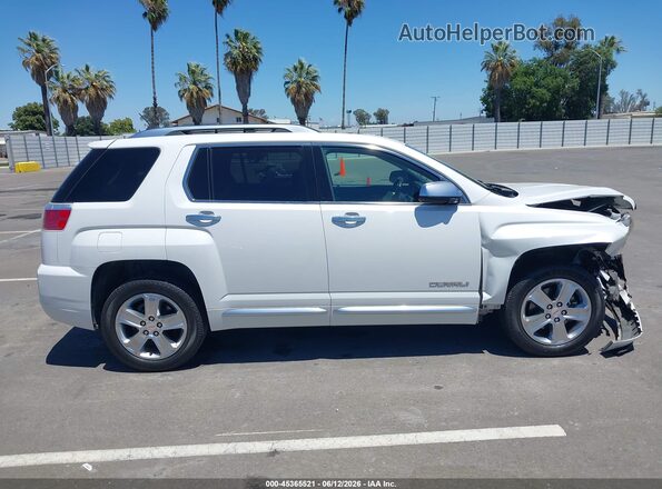 2GKALREK0G6321309 2016 GMC TERRAIN White Rear interior view