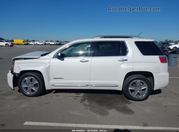 2GKALREK0G6321309 2016 GMC TERRAIN White 360 interior view