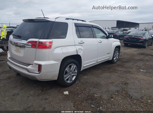 2GKALREK3G6352909 2016 GMC TERRAIN White Հետևի աջ