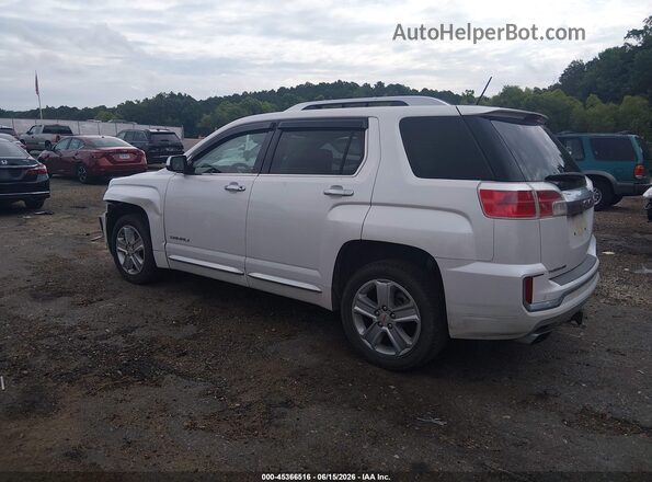 2GKALREK3G6352909 2016 GMC TERRAIN White Հետևի ձախ