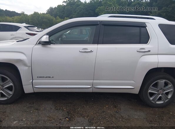 2GKALREK3G6352909 2016 GMC TERRAIN White Սալոնի 360 աստիճան տեսք