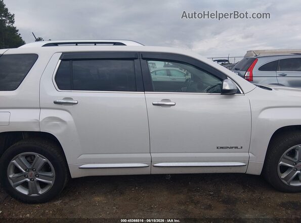 2GKALREK3G6352909 2016 GMC TERRAIN White Սալոնի հետևի տեսք
