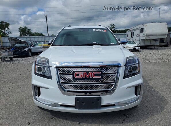2GKALREK8H6211125 2017 GMC TERRAIN White წინა ხედი