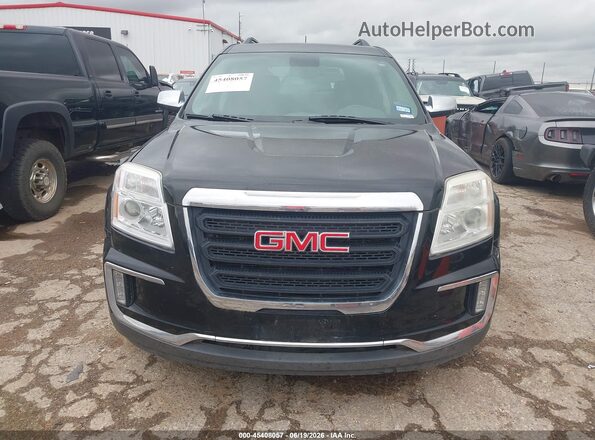 2GKFLNE31H6300719 2017 GMC TERRAIN Black Vista interior trasera