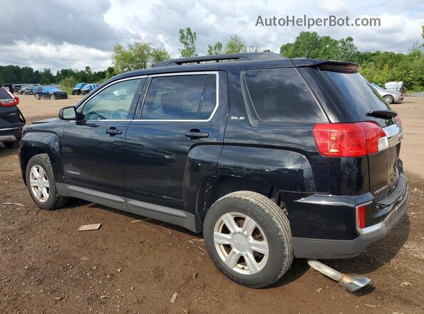 2GKFLNE33G6127963 2016 GMC TERRAIN Black Trasero izquierdo