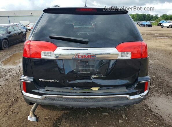 2GKFLNE33G6127963 2016 GMC TERRAIN Black Vista trasera