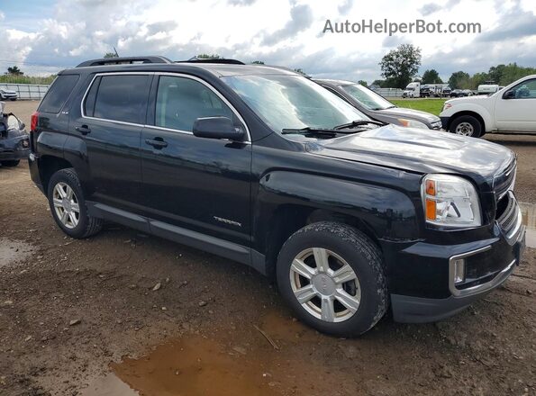 2GKFLNE33G6127963 2016 GMC TERRAIN Black Delantero derecho