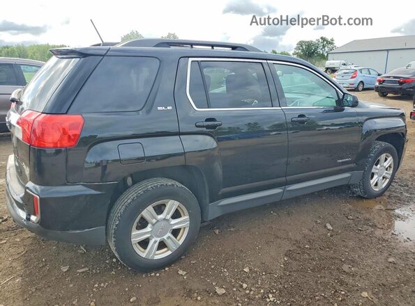 2GKFLNE33G6127963 2016 GMC TERRAIN Black Trasero derecho