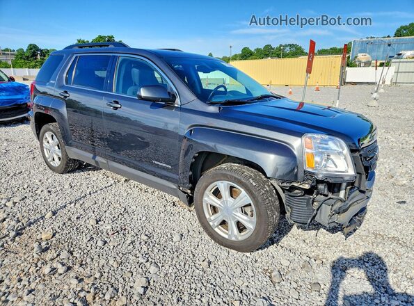 2GKFLNE35H6345131 2017 GMC TERRAIN Gray წინა მარჯვენა