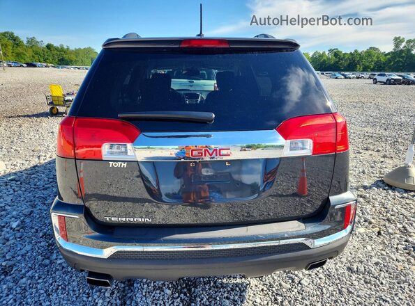 2GKFLNE35H6345131 2017 GMC TERRAIN Gray უკანა ხედი
