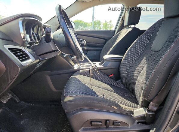 2GKFLNE35H6345131 2017 GMC TERRAIN Gray წინა სალონის ხედი