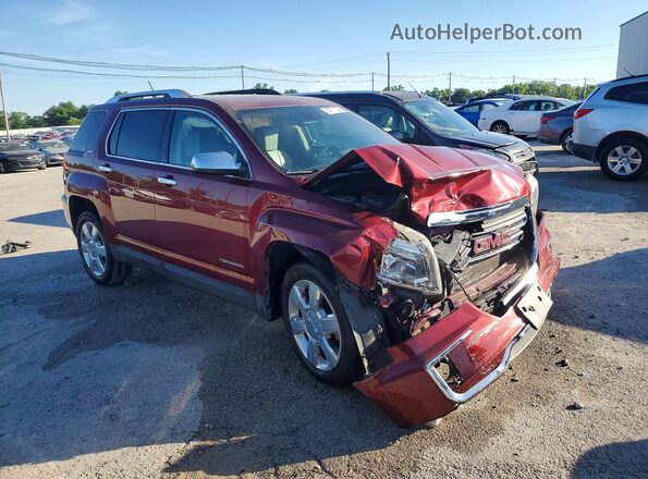 2GKFLPE30G6290548 2016 GMC TERRAIN Red წინა მარჯვენა