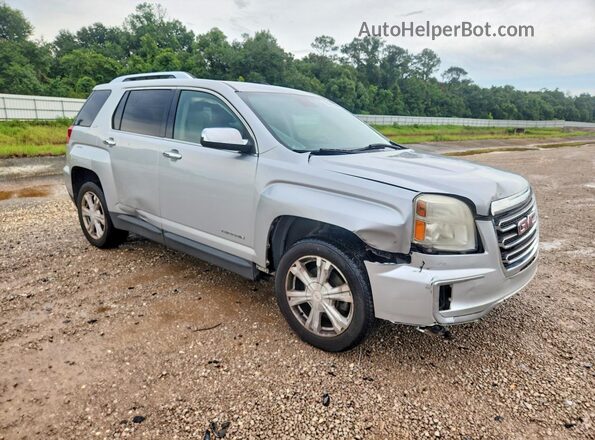 2GKFLPE32G6243778 2016 GMC TERRAIN Silver Передня права чверть