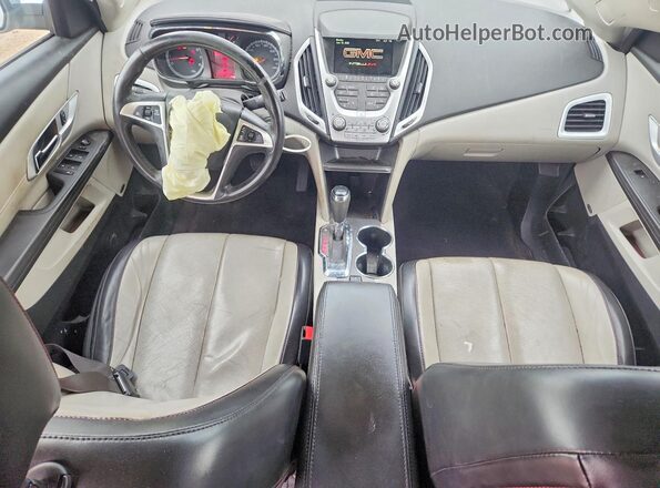 2GKFLPE32G6243778 2016 GMC TERRAIN Silver Вид панелі приладів