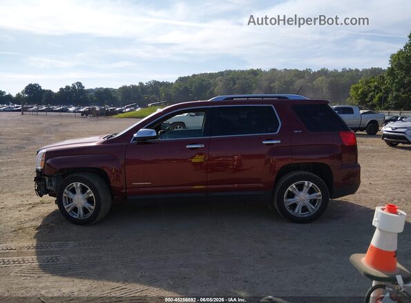 2GKFLPE35G6144579 2016 GMC TERRAIN Burgundy 