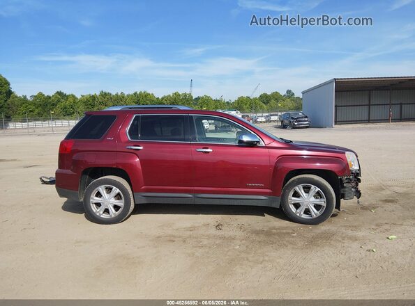 2GKFLPE35G6144579 2016 GMC TERRAIN Burgundy 
