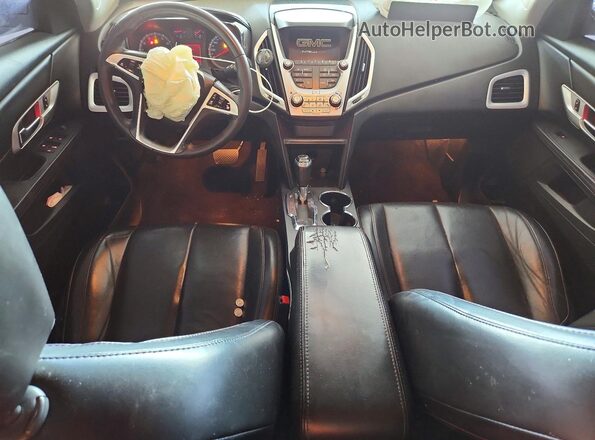2GKFLPE36G6218799 2016 GMC TERRAIN White Vista del salpicadero