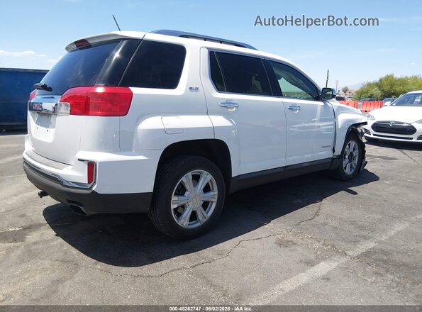 2GKFLPE39H6337450 2017 GMC TERRAIN White Tył prawy
