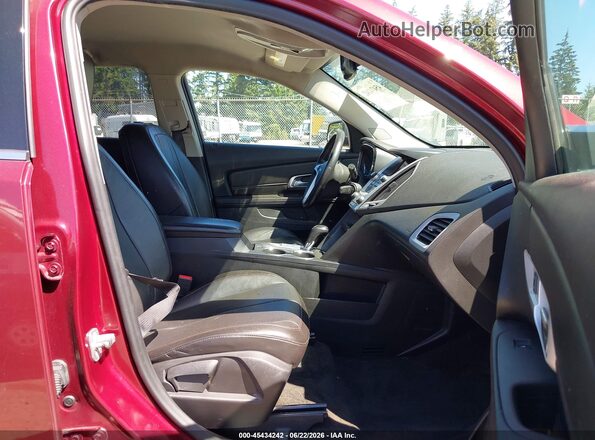 2GKFLPE3XG6358791 2016 GMC TERRAIN Red წინა სალონის ხედი