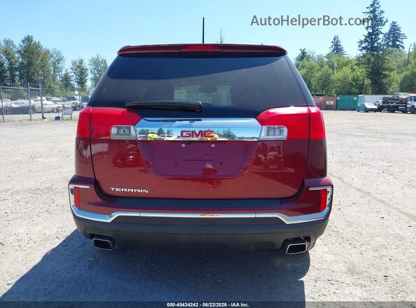 2GKFLPE3XG6358791 2016 GMC TERRAIN Red 