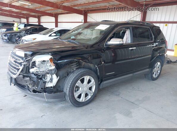 2GKFLPE3XH6165106 2017 GMC TERRAIN Black Front left