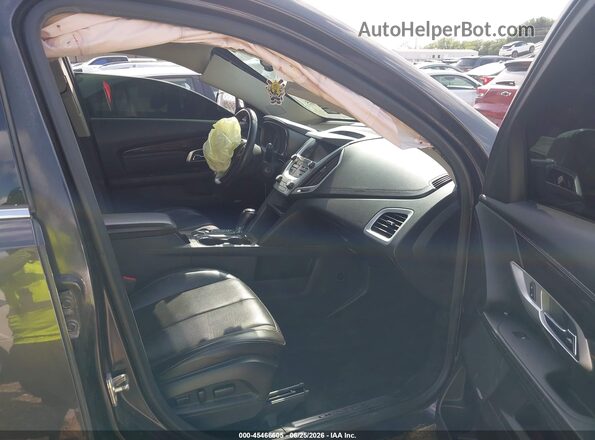 2GKFLRE30G6305514 2016 GMC TERRAIN Gray Front interior view