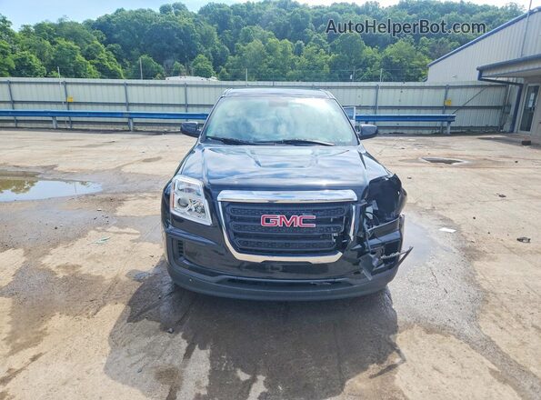 2GKFLSEK1G6261957 2016 GMC TERRAIN Black Widok z przodu