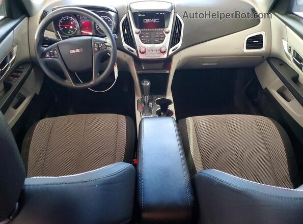 2GKFLSEK4H6100990 2017 GMC TERRAIN Burgundy Widok deski rozdzielczej