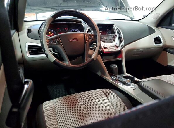 2GKFLSEK4H6228548 2017 GMC TERRAIN Черный Вид панели приборов