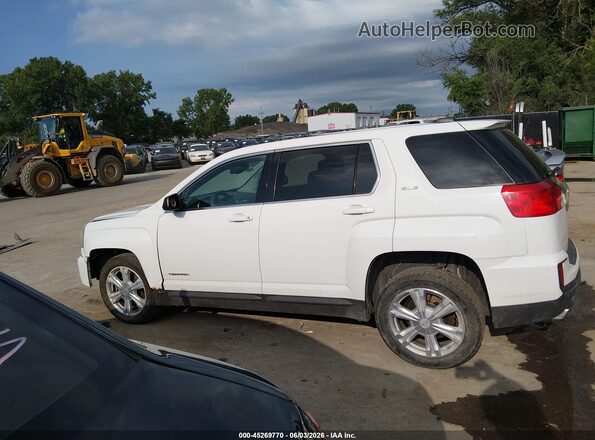 2GKFLSEK5H6136865 2017 GMC TERRAIN White 360 interior view