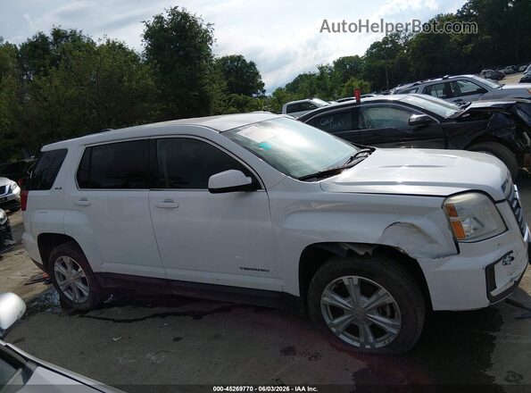 2GKFLSEK5H6136865 2017 GMC TERRAIN White Rear interior view