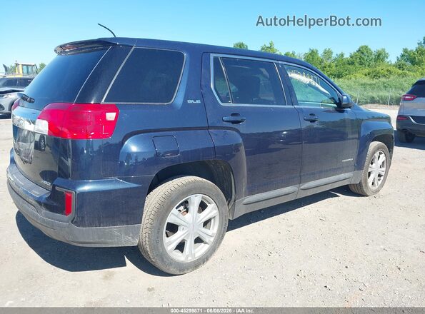 2GKFLSEK8H6256384 2017 GMC TERRAIN Blue Rear right