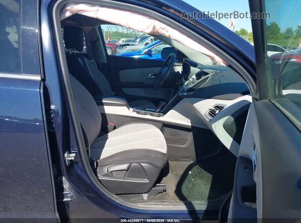 2GKFLSEK8H6256384 2017 GMC TERRAIN Blue Front interior view
