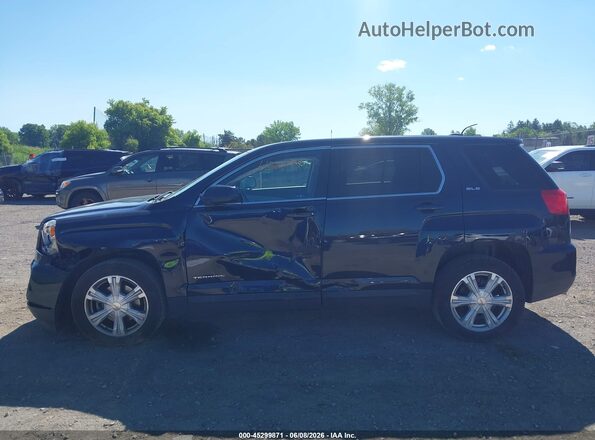 2GKFLSEK8H6256384 2017 GMC TERRAIN Blue 360 interior view