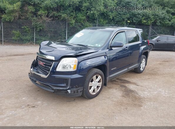 2GKFLSEK9G6208939 2016 GMC TERRAIN Blue 