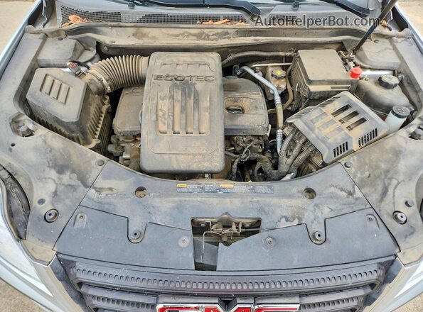 2GKFLSEK9G6298254 2016 GMC TERRAIN Silver Vista interior trasera