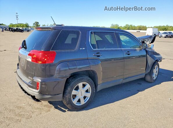 2GKFLSEKXG6184487 2016 GMC TERRAIN Угольный Задняя правая четверть