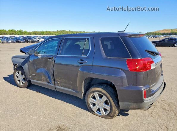 2GKFLSEKXG6184487 2016 GMC TERRAIN Угольный Задняя левая четверть
