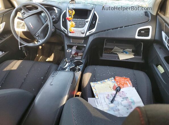 2GKFLSEKXG6184487 2016 GMC TERRAIN Угольный Вид панели приборов