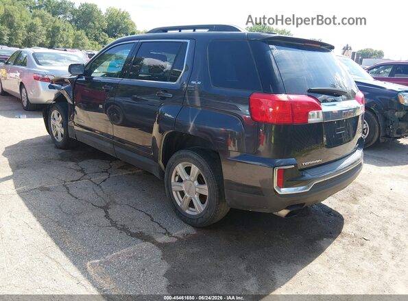 2GKFLTEK2G6185526 2016 GMC TERRAIN Black Trasero izquierdo