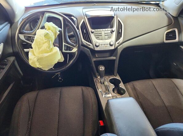 2GKFLTEK3G6221126 2016 GMC TERRAIN Серебряный Вид панели приборов