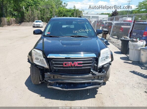 2GKFLTEK3G6337412 2016 GMC TERRAIN Черный Вид задней части салона