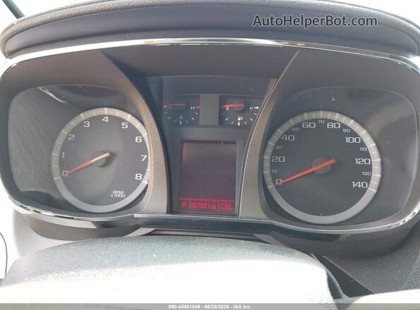2GKFLTEK7H6201124 2017 GMC TERRAIN White Вид задніх сидінь