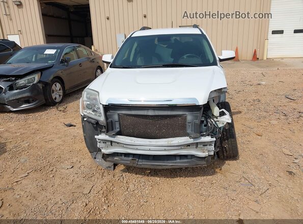 2GKFLTEK7H6201124 2017 GMC TERRAIN White Вид щитка приладів
